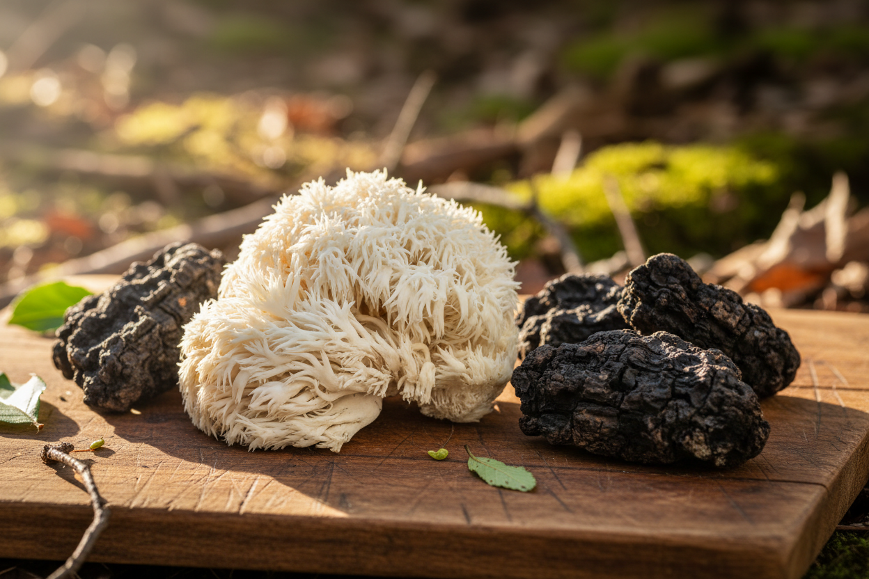 Mushroom Coffee Benefits: Lion’s Mane + Chaga for Focus (Guide)