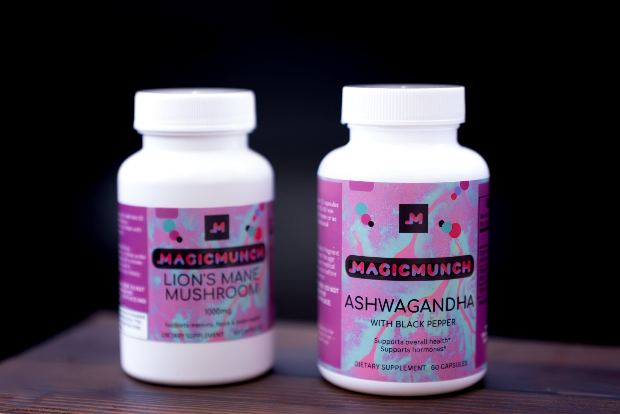 Stress Relief & Focus Support Adaptogen Bundle – Ashwagandha, Lion’s Mane & Chaga Coffee