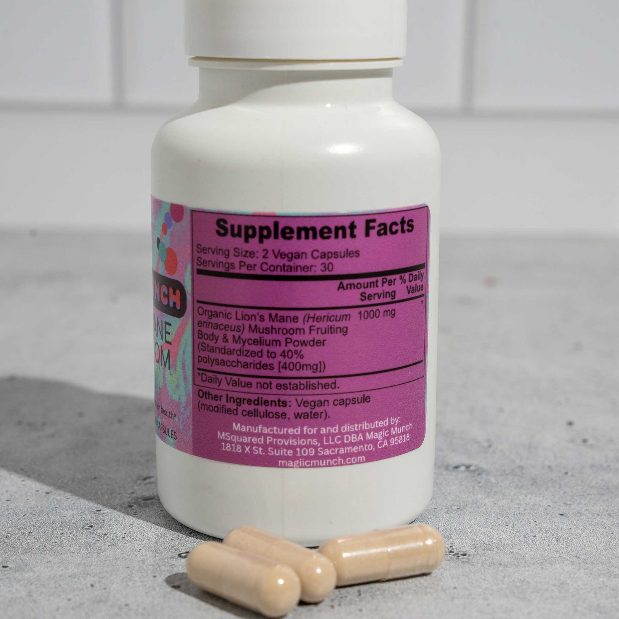 Organic Lion’s Mane Mushroom – Enhance Focus & Brain Health