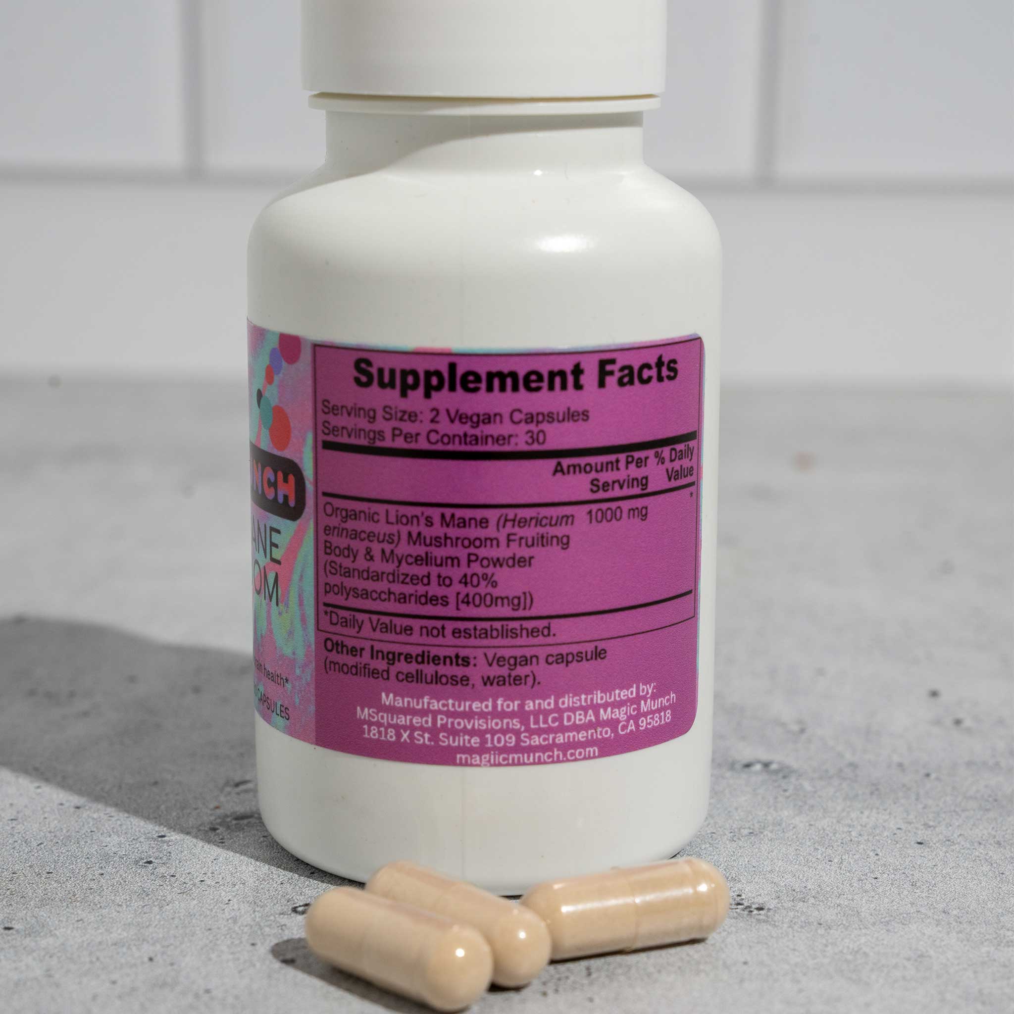 Organic Lion’s Mane Mushroom – Enhance Focus & Brain Health