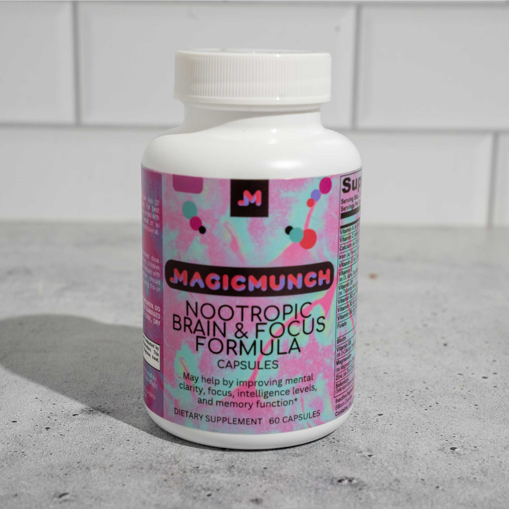 Nootropic Brain & Focus Formula – Unlock Your Cognitive Potential