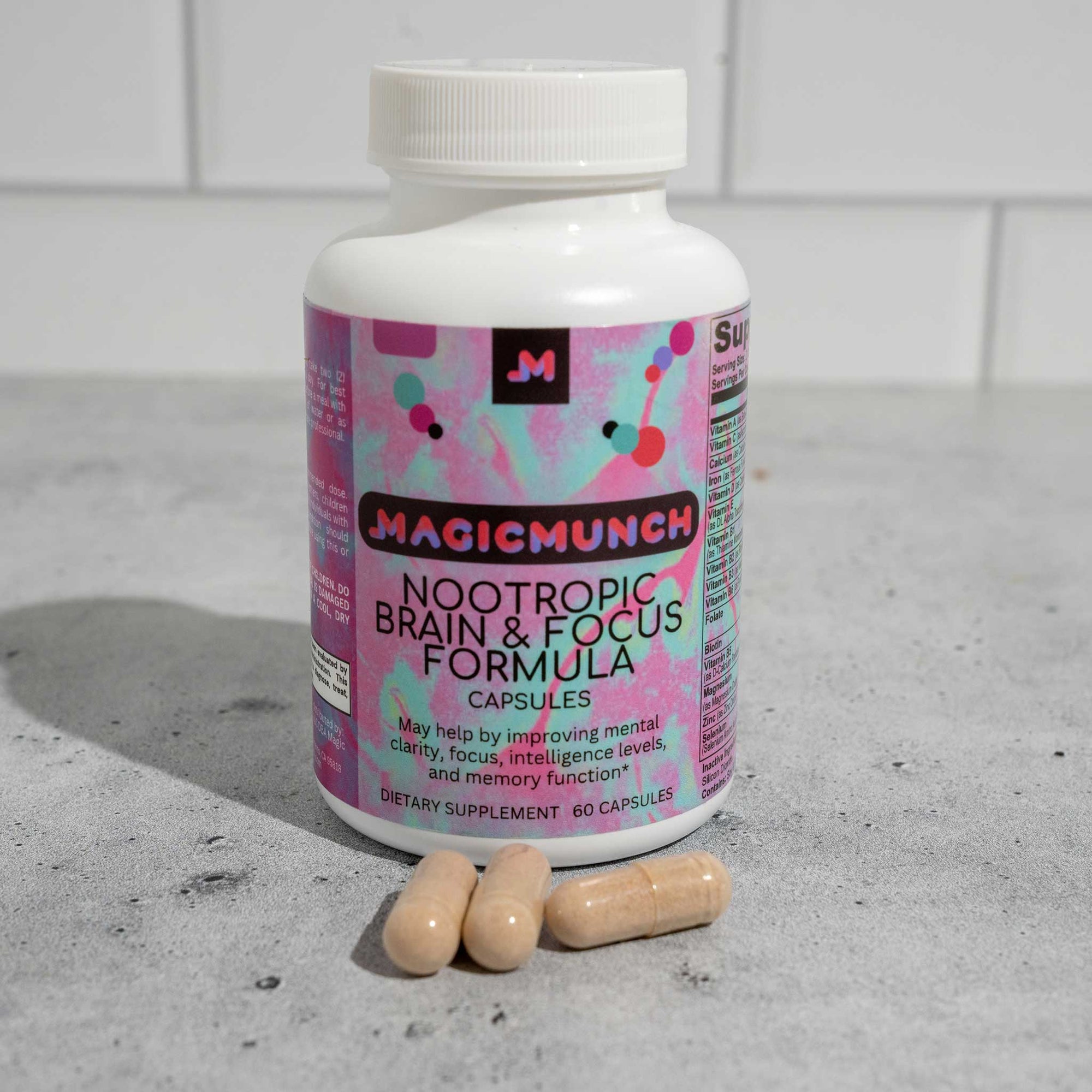 Nootropic Brain & Focus Formula – Unlock Your Cognitive Potential