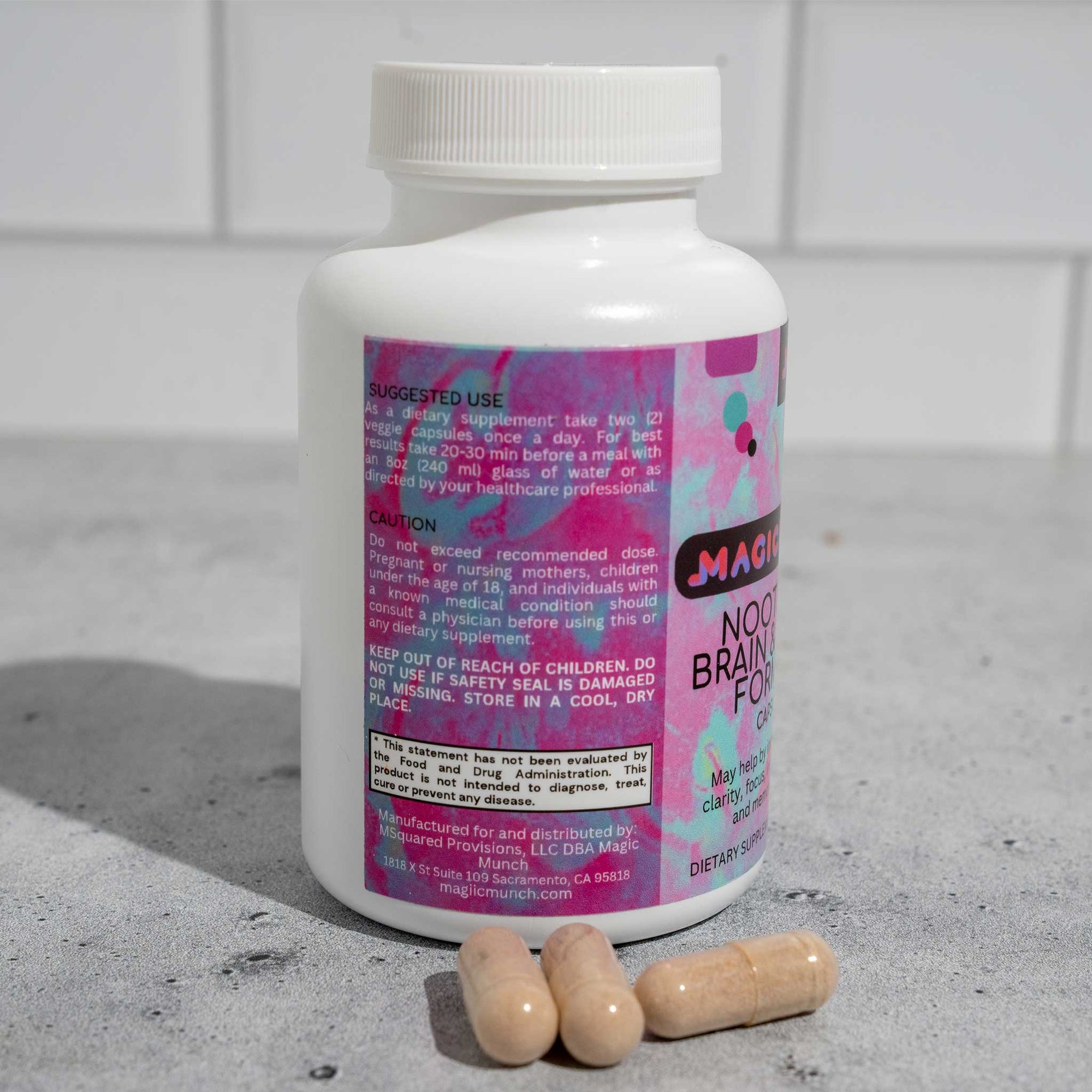 Nootropic Brain & Focus Formula – Unlock Your Cognitive Potential