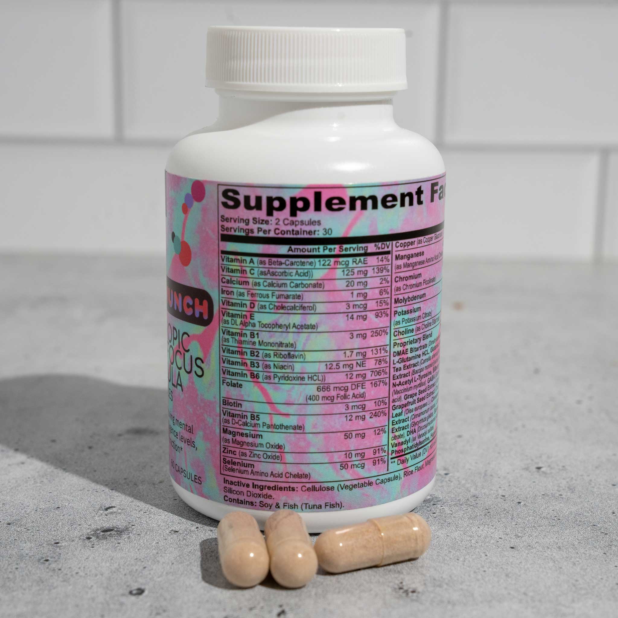 Nootropic Brain & Focus Formula – Unlock Your Cognitive Potential